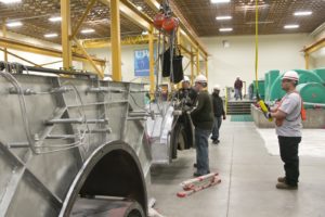 Students are receiving hands-on training at the United Brotherhood of Carpenters' International Training Center, Tuesday. Jan. 29, 2013.